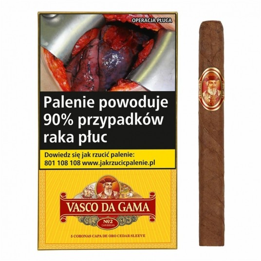 Cygaro Vasco Da Gama Corona Capa De Oro -zdjęcie numer 1