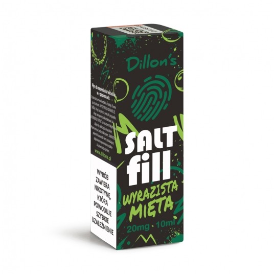 Dillon's SaltFill 10ml Wyrazista Mięta 20mg -zdjęcie numer 1