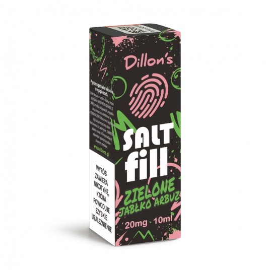 Dillon's SaltFill 10ml Zielone Jabłko Arbuz 20mg -zdjęcie numer 1