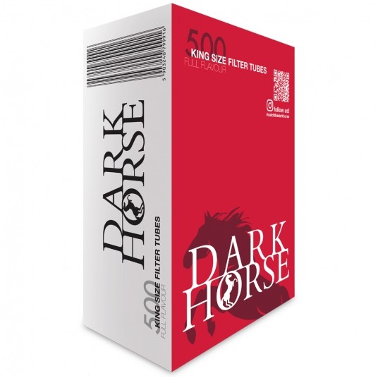 Gilza papierosowa Dark Horse 500 szt. -zdjęcie numer 1