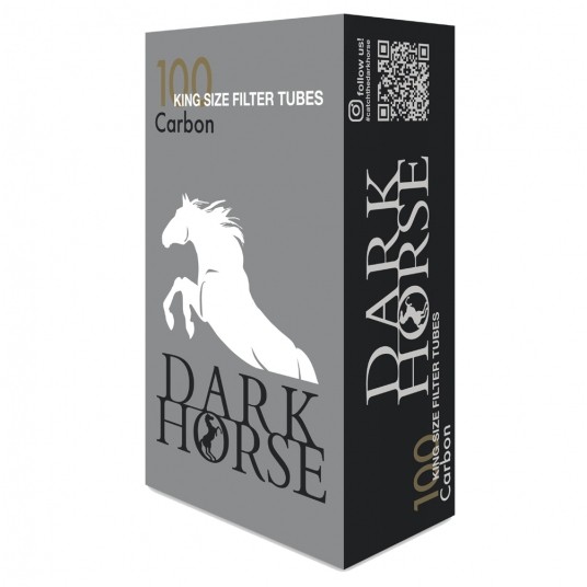 Gilza papierosowa Dark Horse Carbon 100 szt. -zdjęcie numer 1