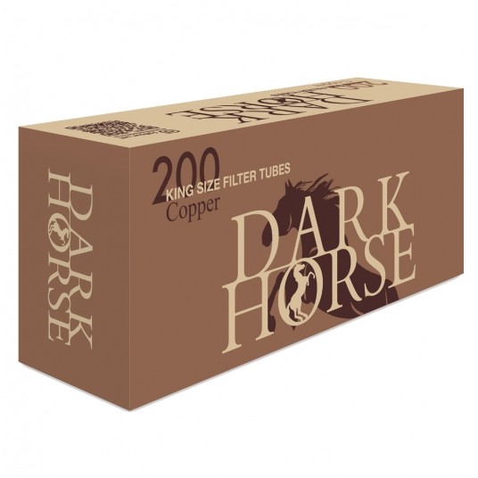 Gilza papierosowa Dark Horse Cooper 200 szt. -zdjęcie numer 1