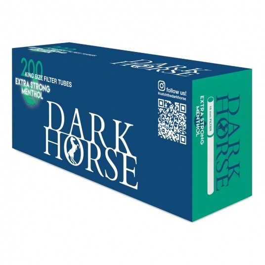 Gilza papierosowa Dark Horse Ex. Strong M. 200 szt -zdjęcie numer 1