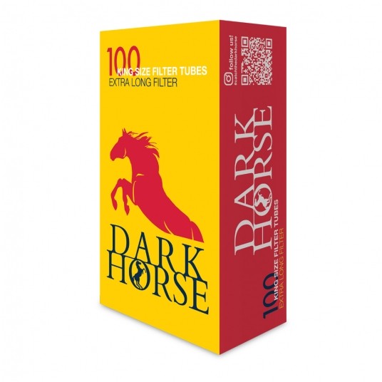 Gilza papierosowa Dark Horse Extra Long 100 szt. -zdjęcie numer 1