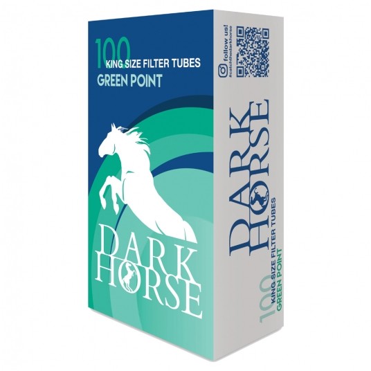 Gilza papierosowa Dark Horse Green Point 100 szt. -zdjęcie numer 1