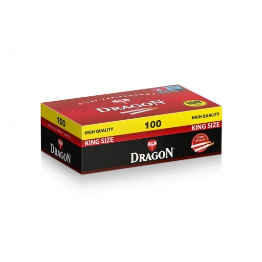 Gilza papierosowa Dragon 100 szt. -zdjęcie numer 1