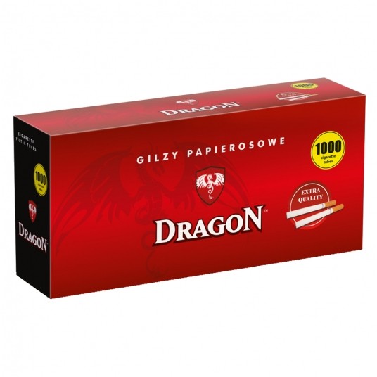 Gilza papierosowa Dragon 1000 szt. -zdjęcie numer 1