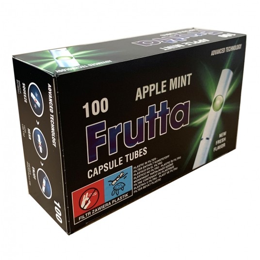 Gilza papierosowa Frutta Apple Mint 100 szt. -zdjęcie numer 1