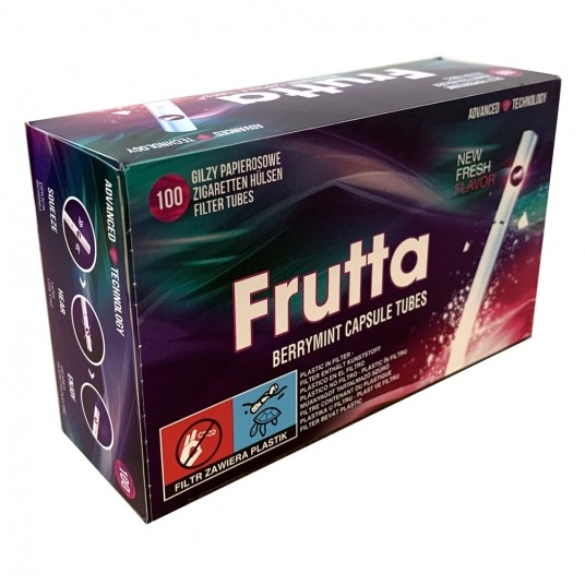 Gilza papierosowa Frutta Berrymint 100 szt. -zdjęcie numer 1
