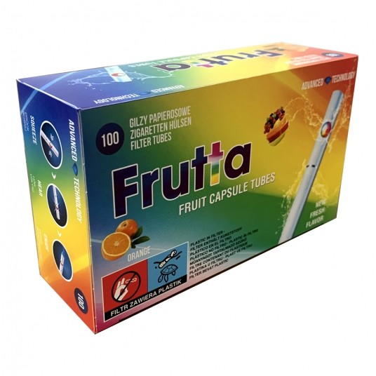 Gilza papierosowa Frutta Orange 100 szt. -zdjęcie numer 1