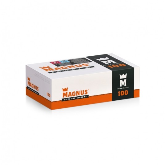 Gilza papierosowa Magnus 100 szt. -zdjęcie numer 1