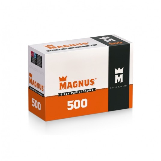 Gilza papierosowa Magnus 500 szt. -zdjęcie numer 1