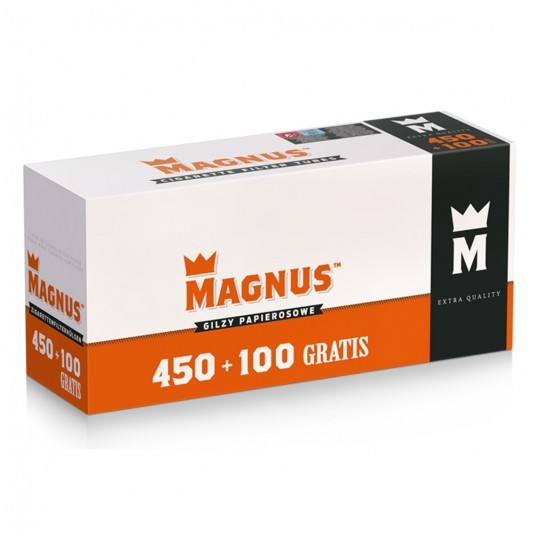 Gilza papierosowa Magnus 550 szt. -zdjęcie numer 1
