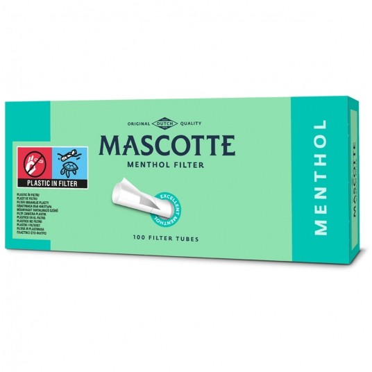 Gilza papierosowa Mascotte Menthol 100 szt. -zdjęcie numer 1
