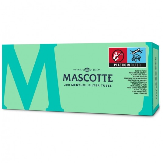 Gilza papierosowa Mascotte Menthol 200 szt. -zdjęcie numer 1