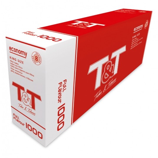 Gilza papierosowa T&T 1000 szt. -zdjęcie numer 1