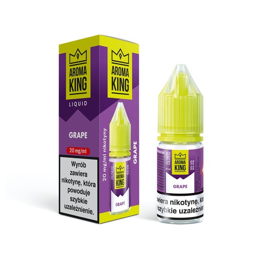 Liquid Aroma King Salt 10ml Cool Grape -zdjęcie numer 1