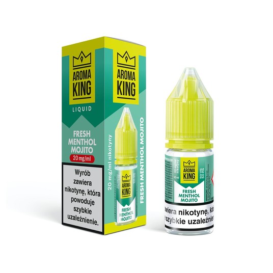 Liquid Aroma King Salt 10ml Fresh Menthol Mojito -zdjęcie numer 1