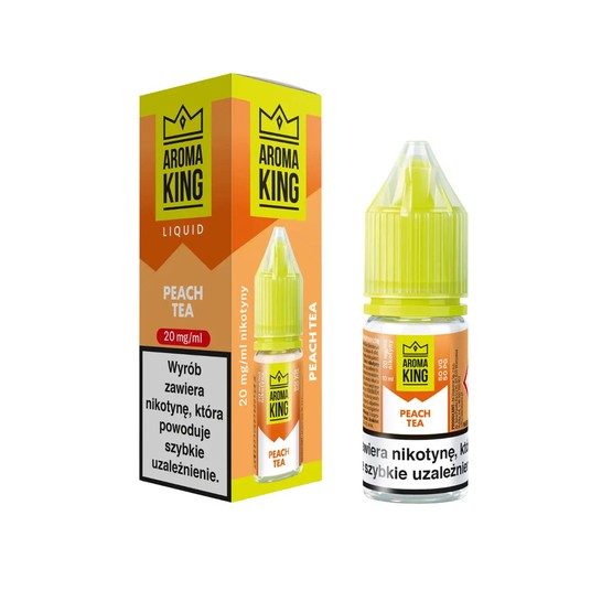 Liquid Aroma King Salt 10ml Peach Tea -zdjęcie numer 1
