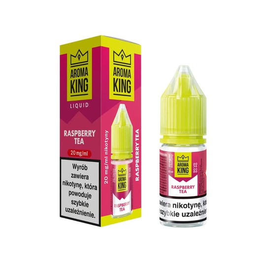 Liquid Aroma King Salt 10ml Raspberry Tea -zdjęcie numer 1