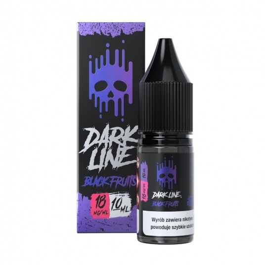 Liquid Dark Line 10ml Black Fruits - 18mg -zdjęcie numer 1