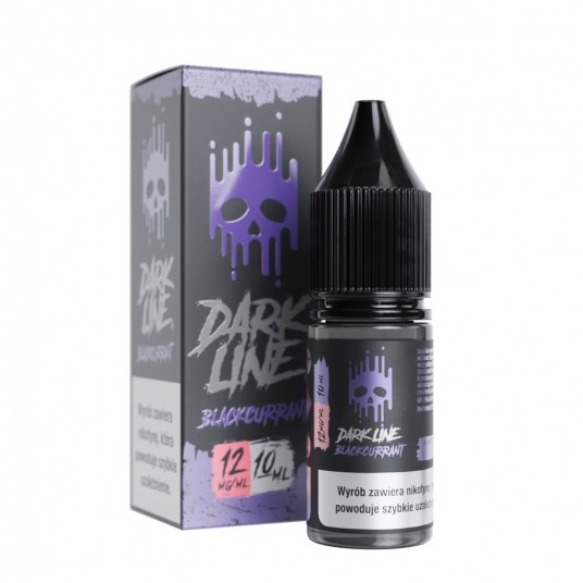 Liquid Dark Line 10ml Blackcurrant - 12mg -zdjęcie numer 1