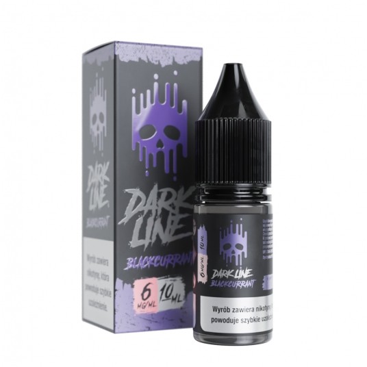Liquid Dark Line 10ml Blackcurrant - 6mg -zdjęcie numer 1