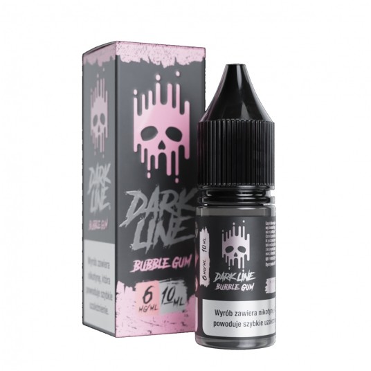 Liquid Dark Line 10ml Bubble Gum - 6mg -zdjęcie numer 1