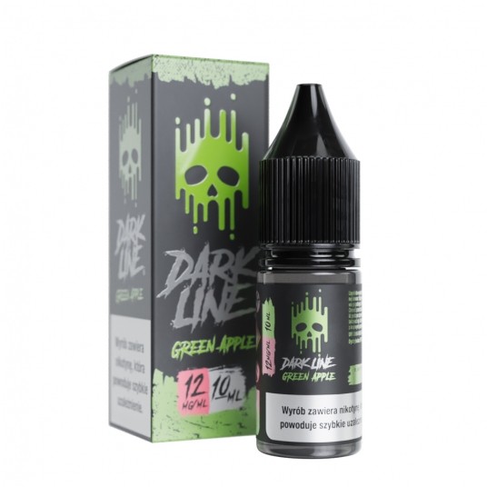 Liquid Dark Line 10ml Green Apple - 12mg -zdjęcie numer 1