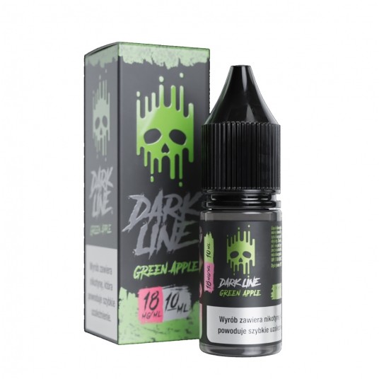 Liquid Dark Line 10ml Green Apple - 18mg -zdjęcie numer 1