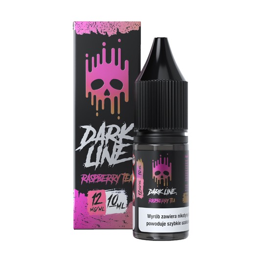 Liquid Dark Line 10ml Raspberry Tea - 12mg -zdjęcie numer 1