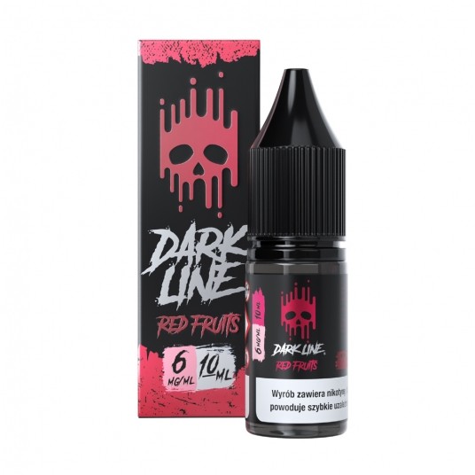 Liquid Dark Line 10ml Red Fruits - 6mg -zdjęcie numer 1