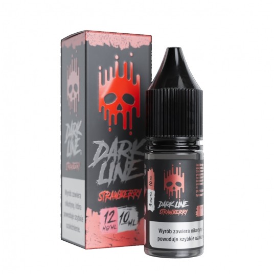 Liquid Dark Line 10ml Strawberry - 12mg -zdjęcie numer 1