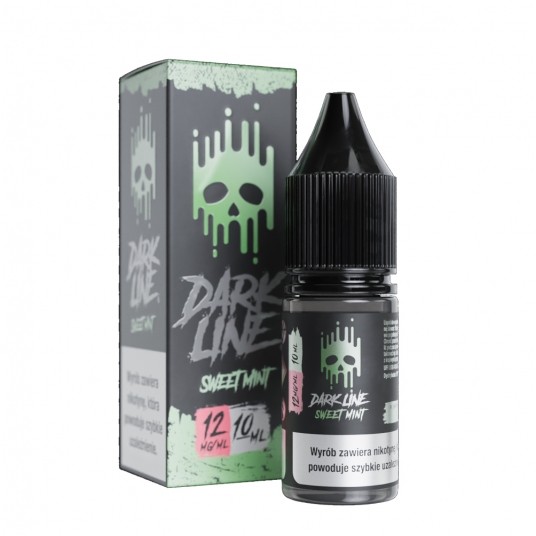 Liquid Dark Line 10ml Sweet Mint - 12mg -zdjęcie numer 1