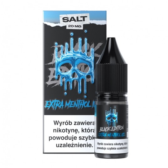 Liquid Dark Line Black Salt 10ml Extra Menthol Ice -zdjęcie numer 1