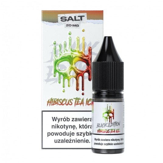 Liquid Dark Line Black Salt 10ml Hibiscus Tea Ice -zdjęcie numer 1