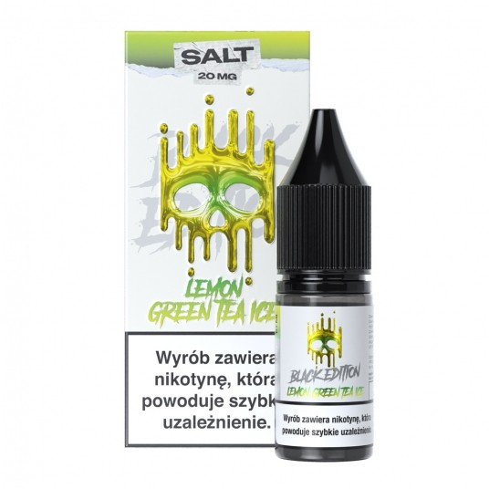 Liquid Dark Line Black Salt 10ml Lemon Green Tea -zdjęcie numer 1