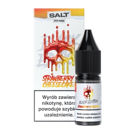 Liquid Dark Line Black Salt 10ml Strawberry Cheese -zdjęcie numer 1