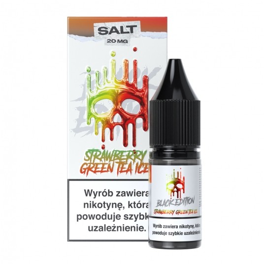 Liquid Dark Line Black Salt 10ml Strawberry Green -zdjęcie numer 1