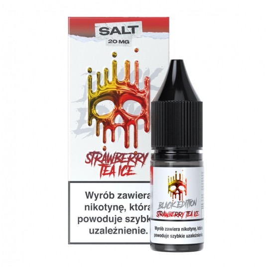 Liquid Dark Line Black Salt 10ml Strawberry Tea -zdjęcie numer 1