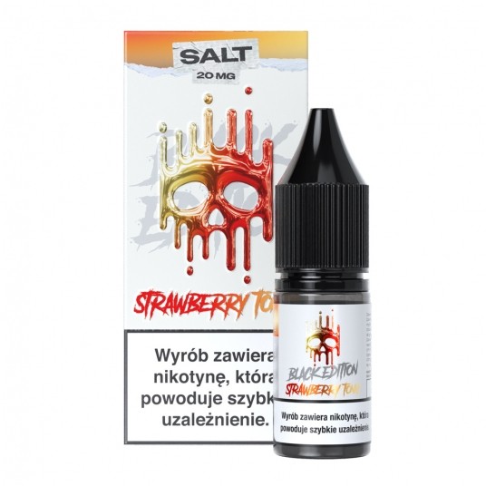 Liquid Dark Line Black Salt 10ml Strawberry Tonic -zdjęcie numer 1