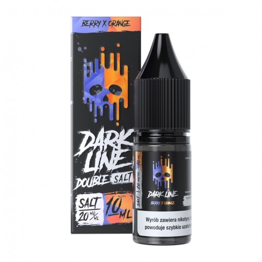 Liquid Dark Line Double Salt 10ml Berry Orange -zdjęcie numer 1