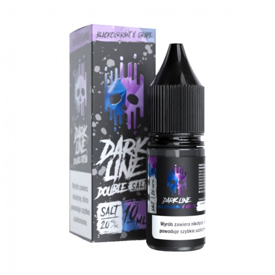 Liquid Dark Line Double Salt 10ml Blackcurrant Gra -zdjęcie numer 1