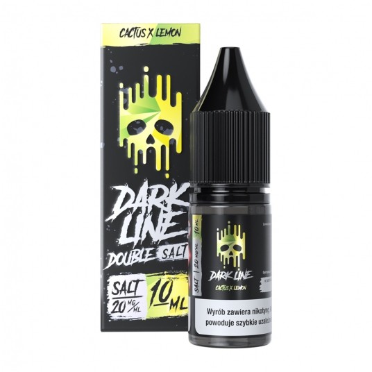 Liquid Dark Line Double Salt 10ml Cactus Lemon -zdjęcie numer 1