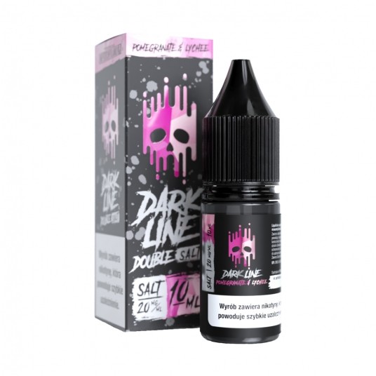 Liquid Dark Line Double Salt 10ml Pomegranate Lych -zdjęcie numer 1