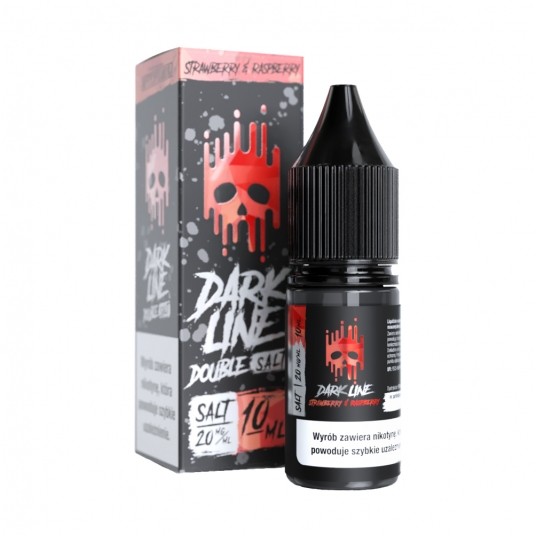 Liquid Dark Line Double Salt 10ml Strawberry Raspb -zdjęcie numer 1