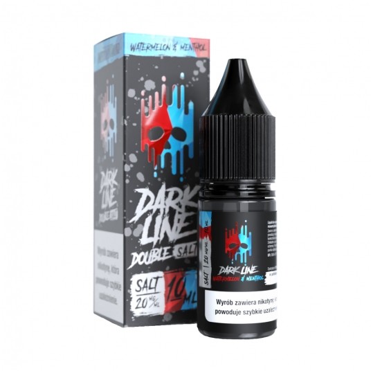Liquid Dark Line Double Salt 10ml Watermelon Menth -zdjęcie numer 1
