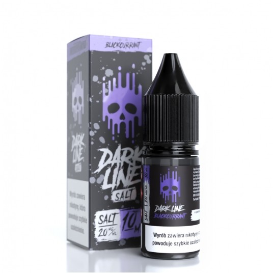 Liquid Dark Line Salt 10ml Blackcurrant -zdjęcie numer 1