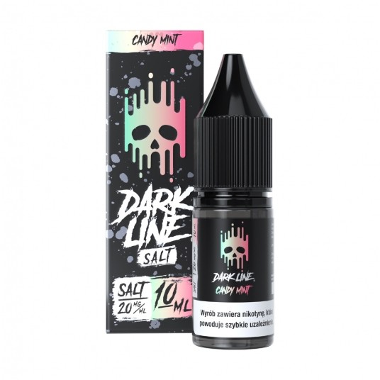 Liquid Dark Line Salt 10ml Candy Mint -zdjęcie numer 1