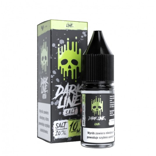 Liquid Dark Line Salt 10ml Lime -zdjęcie numer 1